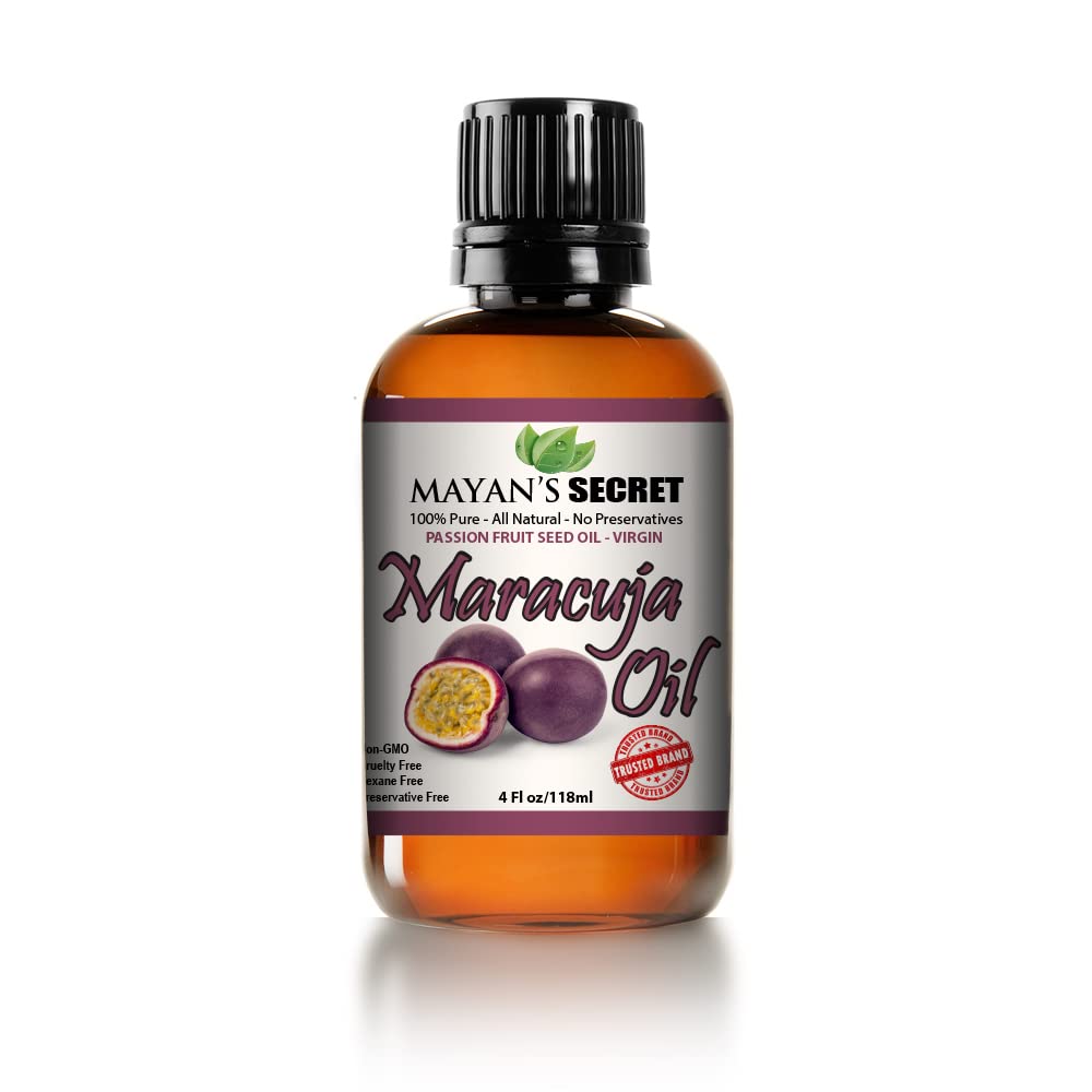 Mayan'S Secret Red Raspberry Seed Oil Cold Pressed Unrefined (Virgin) Undiluted 100% Natural For Face, Hands,Scars And Breakouts (1 Fl Oz) (Red Raspberry Seed Oil, 4 Fl Oz)