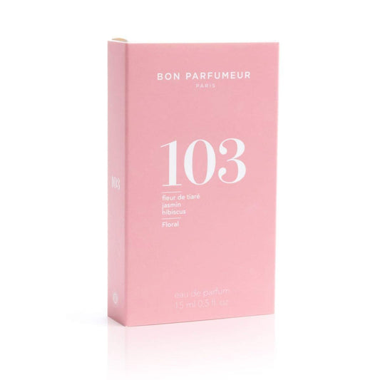 Bon Parfumeur 103 Tiare Flower, Jasmine And Hibiscus Eau De Parfum Travel Spray .5 Oz / 15Ml : Beauty & Personal Care