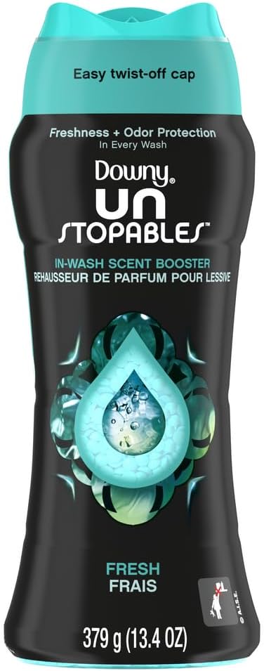Downy Unstopable In-Wash Scent Booster Beads, FRESH, 13.4 oz