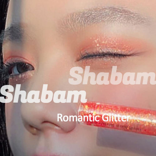 Set Eye Glitter Makeup Liquid Eyeshadow Sparkle | Shabam Shabam Romantic Glitter Shadow K Beauty Makeup Shimmer (#01 Tears Light)