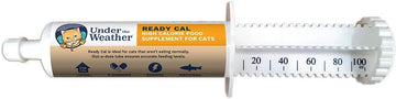 Under The Weather Pet | Ready Cal For Cats 100Cc | High Calorie Supplement | Cat Weight Gainer And High Calorie Booster | 10 Vitamins, 7 Minerals & Omega Fatty Acids (For Cats 100Cc)