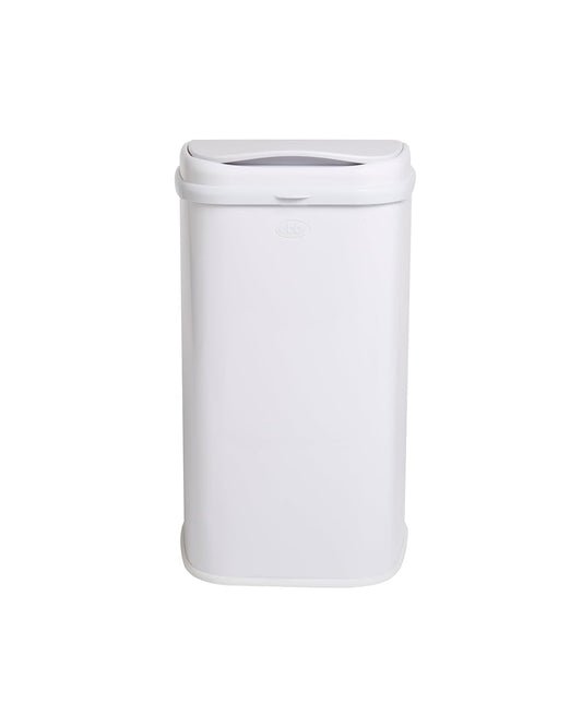 Ubbi Adult Diaper Pail, Steel Odor Locking, No Special Bag Required, Awards-Winning, Modern Design, White