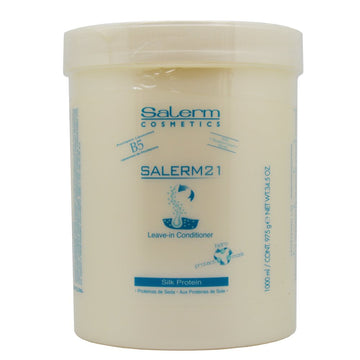Salerm Cosmetics 21 Leave-In Conditioner, B5 Provitamin Lipsomes & Silk Protein (With Sleek Steel Pin Tail Comb) Salerm 21 Leavein Leave In Conditioner Hair Cream (1.73 Oz - Mini Travel Size)