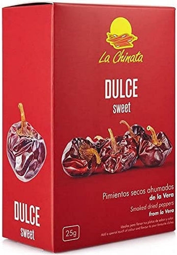 Sweet Smoked Dried Ñora Peppers From La Vera (25 G) - La Chinata