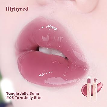 Lilybyred Jelly Balm 9Ml Lip Gloss - K-Beauty Enriched With Collagen & Nourishing Oilsfor Hydrated, Glossy Lips(05_Taro Jelly Bite)