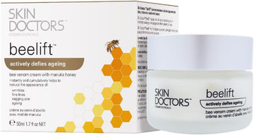 Skin Doctors Beelift | Age-Defying Skincare | Bee Venom | Manuka Honey & Royal Jelly | Collagen Boosting | Smooths Fine Lines I Paraben Free | 50Ml