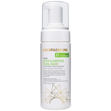 Goldfaden Md Detox Clarifying Facial Foaming Aha Cleanser | Purifying W/Glycolic Acid, Lactic Acid & Our Detox Complextm