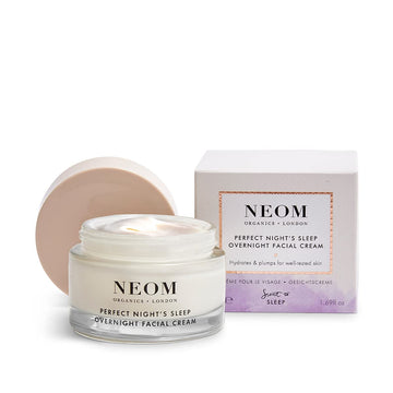 Neom- Perfect Night’S Sleep Overnight Facial Cream - 50Ml | Face Moisturiser With Hyaluronic Acid, Aloe Vera & Ceramides To Plump & Reduce Lines | Suitable For All Skin Types