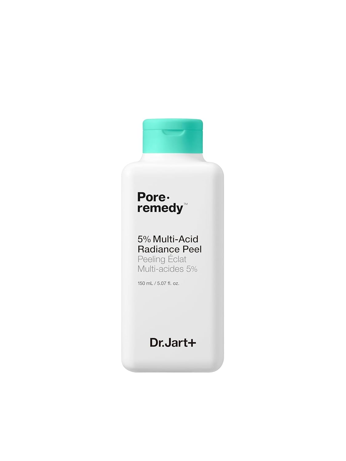 Dr.Jart+ Pore.Remedy 5% Multi-Acid Radiance Peel Face Exfoliator For Face | Korean Skin Care, 5.07 Fl Oz