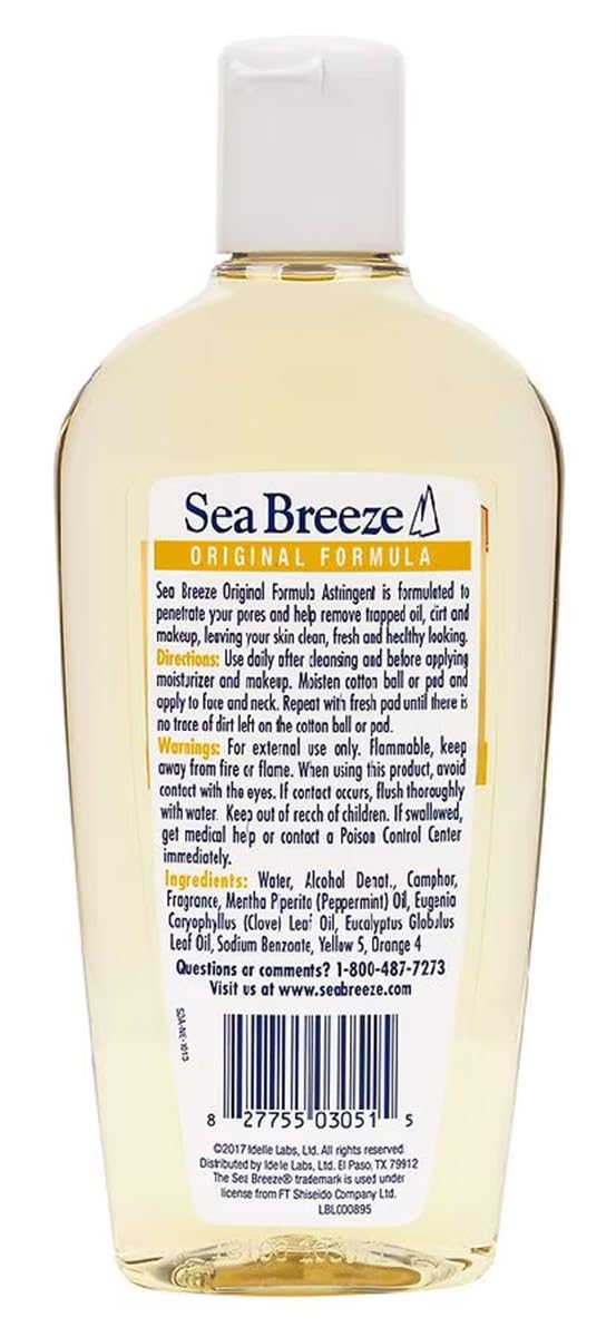 Sea Breeze Actives Original Formula Astringent - 10 Oz