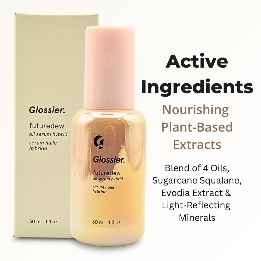 Glossier Futuredew Oil Serum Hybrid 30 Ml / 1 Fl Oz : Beauty & Personal Care