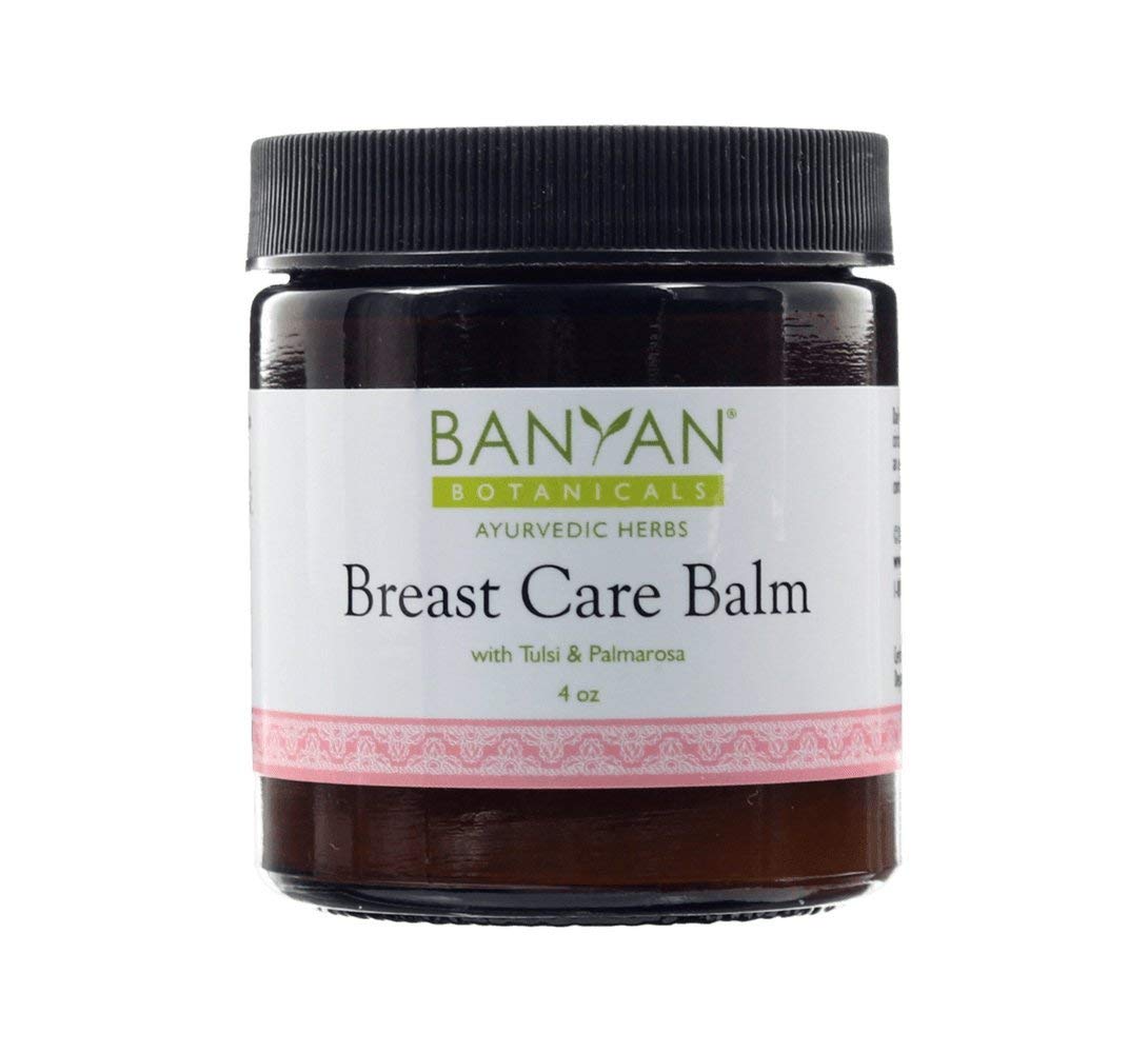 Banyan Botanicals Breast Care Balm ? Organic Herbal Salve with Tulsi &