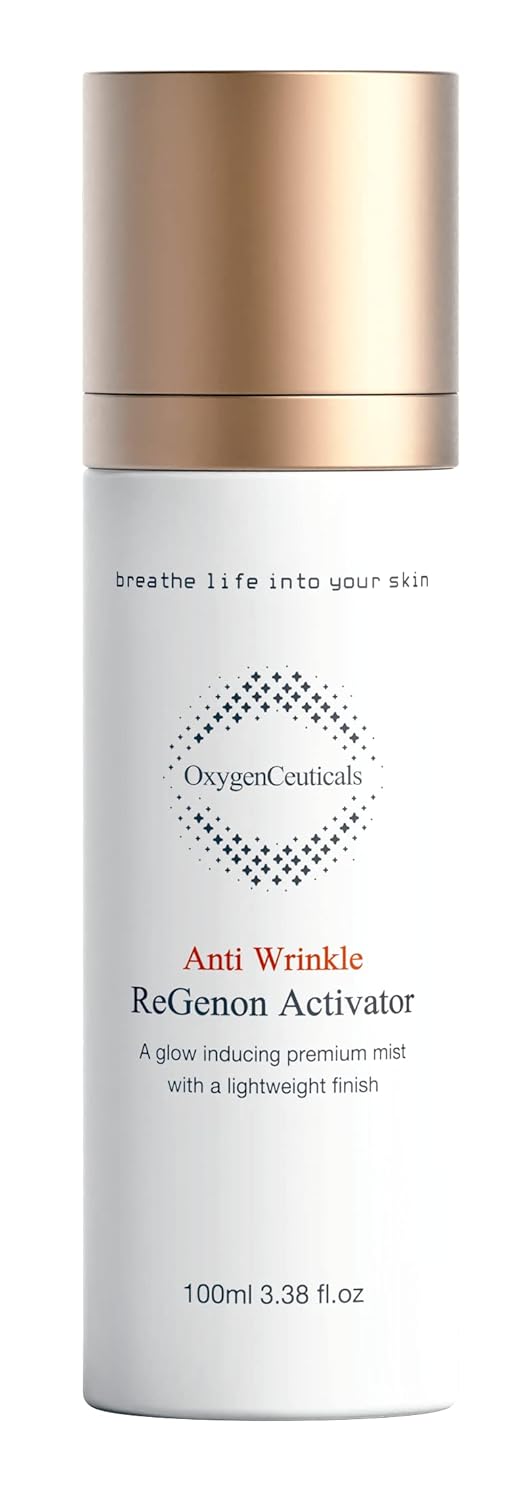 Regenon Activator – Premium Anti-Aging Facial Mist With Camellia Flower Water, 3.38 Fl. Oz (100Ml)