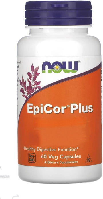 Now Foods Supplements, Epicor® Plus Immunity With Vitamin C, Healthy Immune Support*, 60 Veg Capsules