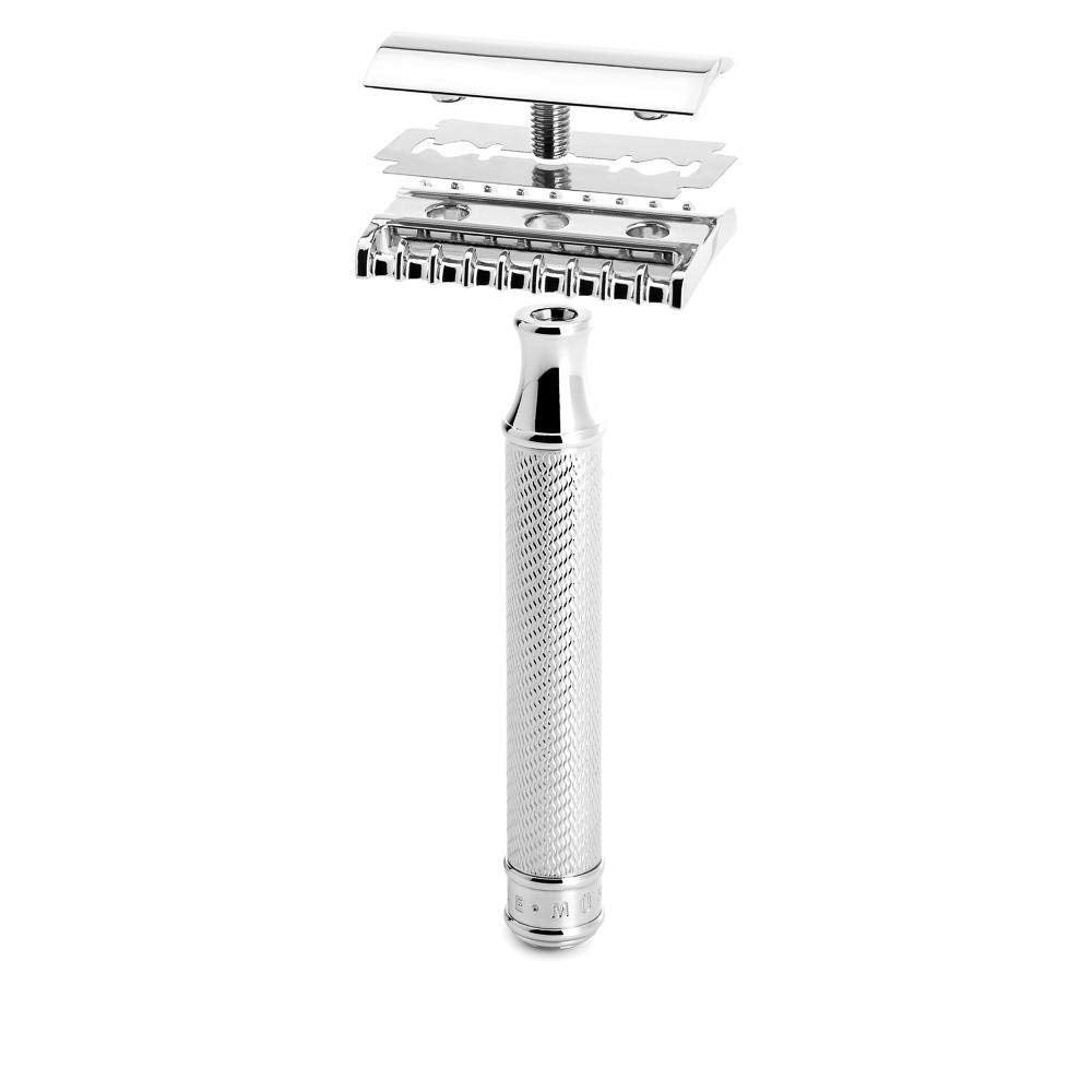 Mühle Traditional R41 Double Edge Safety Razor (Open Comb) For Men - Perfect For Every Day Use, Barbershop Quality Close Smooth Shave : Beauty & Personal Care
