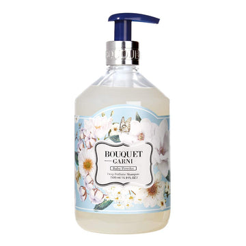 Bouquet Garni Shampoo Baby Scent - Long Lasting Fragrance Dry Hair Moisturizing Shampoo - Scalp Moisturizer And Cleansing With Natural Surfactant - Nutritious Amino, Protein, Natural Oil - 16.9 Fl. Oz