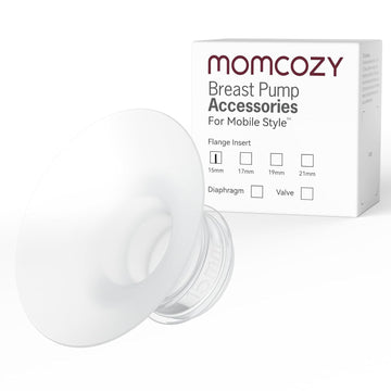 Momcozy Mobile Style | M6 15 Mm Flange Insert, Original Mobile Style | M6 Breast Pump Replacement Accessories, 1Pc (15Mm)