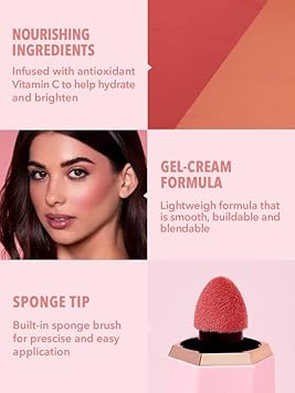 SHEGLAM Color Bloom Liquid Blush Makeup for Cheeks Matte Finish - Love Cake : Beauty & Personal Care