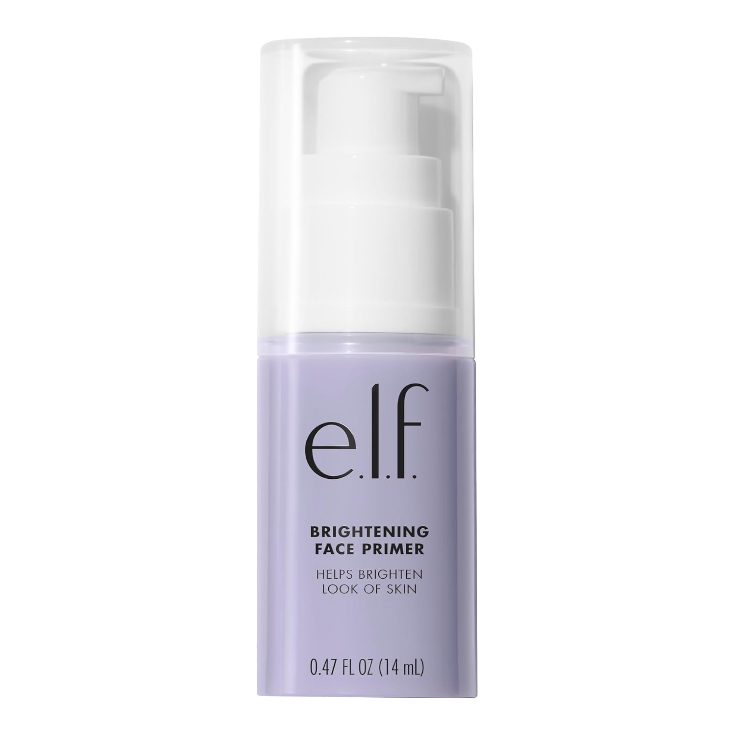 E.L.F. Brightening Lavender Face Primer, Face Makeup Primer For Neutralizing Uneven Skin Tones & Brightening Complexion, Vegan & Cruelty-Free