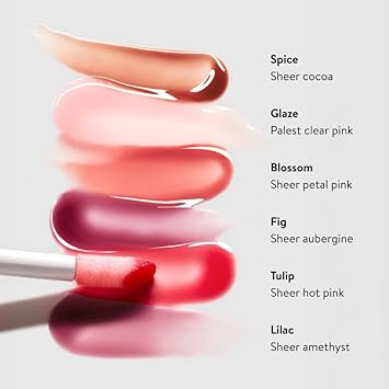Goop Beauty Hydra-Barrier Gel Gloss | Hydrating Lip Gloss To Moisturize & Plump Lips | Hyaluronic Acid & Vitamin E | Blossom - Sheer Petal Pink | 0.13 Oz : Beauty & Personal Care