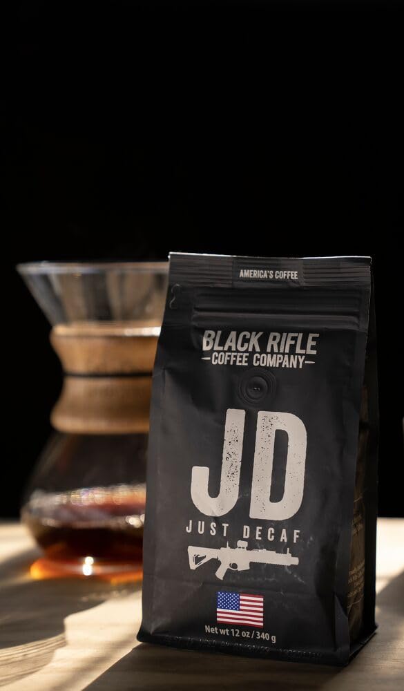 Black Rifle Coffee Company Ground (Just Decaf (Medium Roast, 12 Ounce)