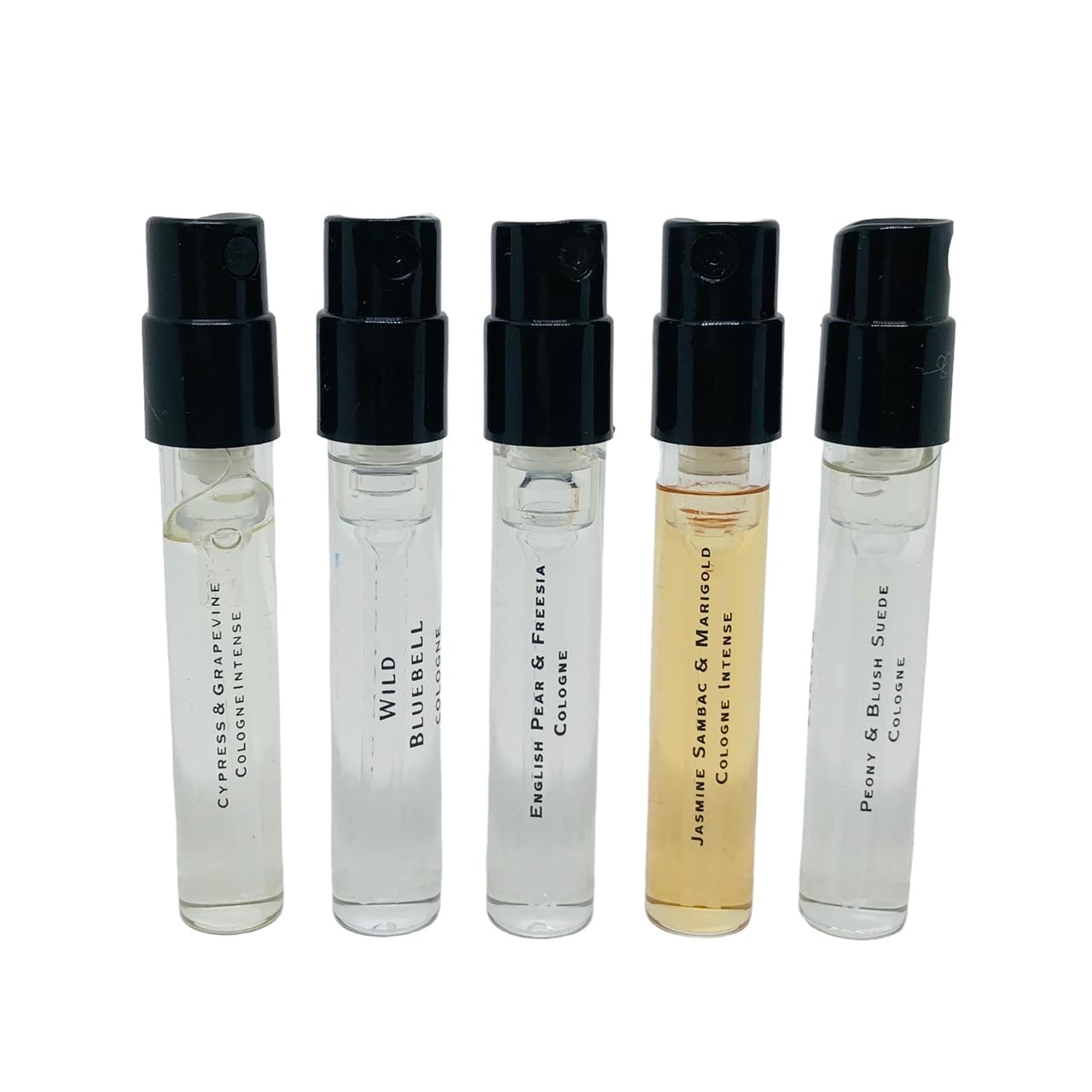 Jo Malone Set 5 London Fragrance Sample Vials Different Scent 0.05Oz/ 1.5Ml Each. Set F