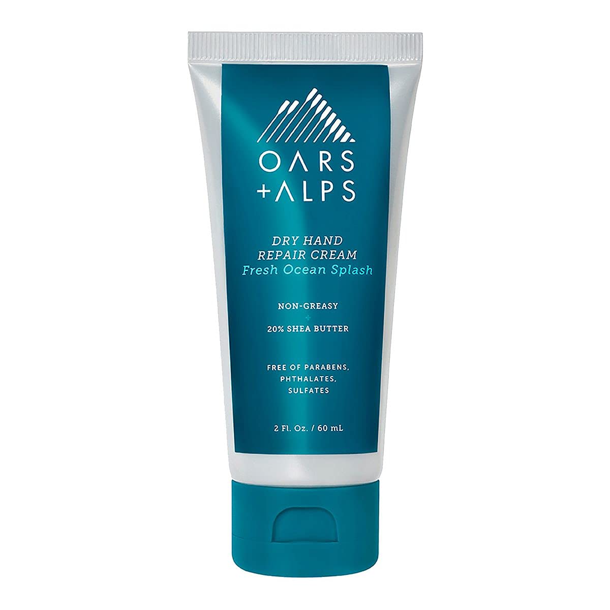 Oars + Alps Dry Hand Repair Cream, Made with Shea Butter, Dermatologist Tested, TSA Friendly, 2 Fl Oz