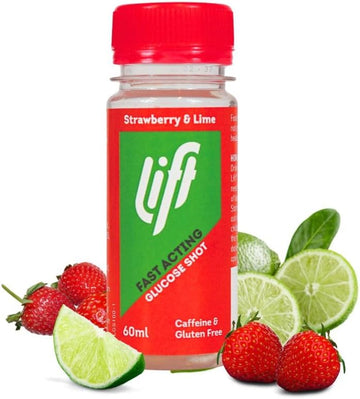 Lift Fast-Acting Glucose Energy Juice Shots, Tropical, 12 Pack Of 60 Ml Bottles