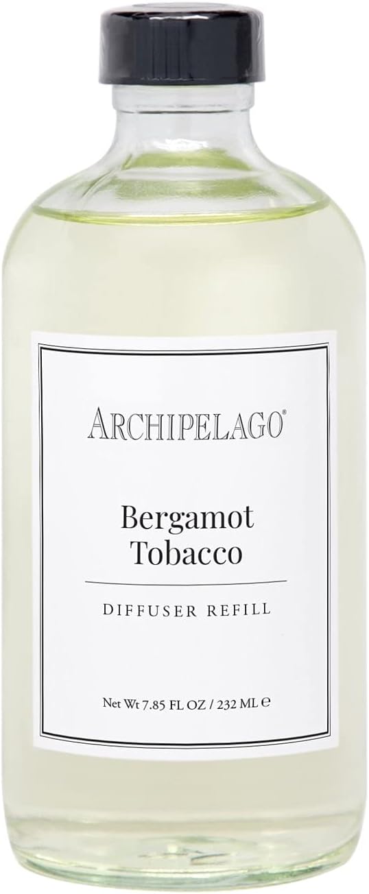 Archipelago Diffuser Refill, Bergamot Tobacco, 7.85 oz