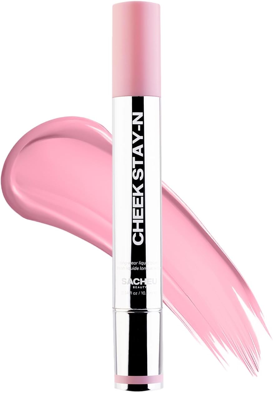 Sacheu Cheek Stay-N Blush Tint. Rich, High Pigment And Buildable, Blendable Formula. Lightweight, Dewy, And Radiant Flushed Cheeks. Infused With Squalane And Centella Asiatica. I'M Cute 10Ml