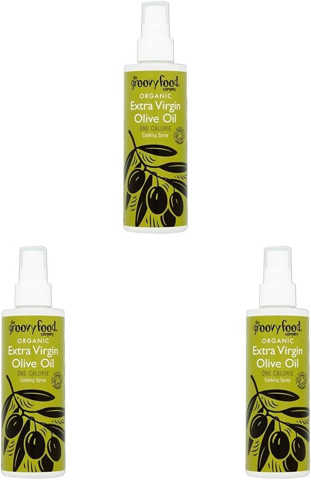 Organic Extra Virgin Olive Oil Emulsion Cooking Spray (Pack Of 3)