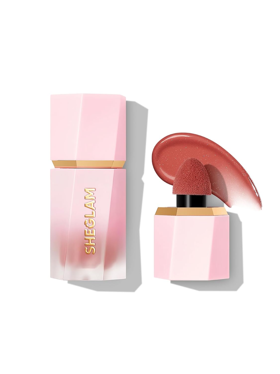 Sheglam Color Bloom Liquid Blush-Fine Carmine