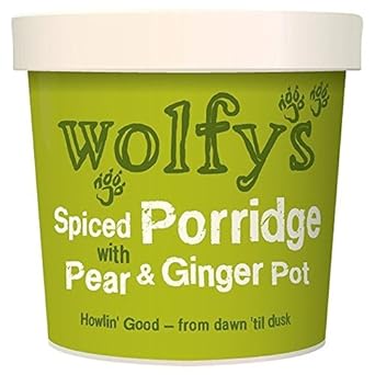 Wolfy'S Spiced Porridge With Pear & Ginger Pot - 102G (0.22 Lbs)