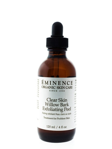 Eminence Organic Skincare Clear Skin Willow Bark Exfoliating Peel, 4 Ounce : Beauty & Personal Care