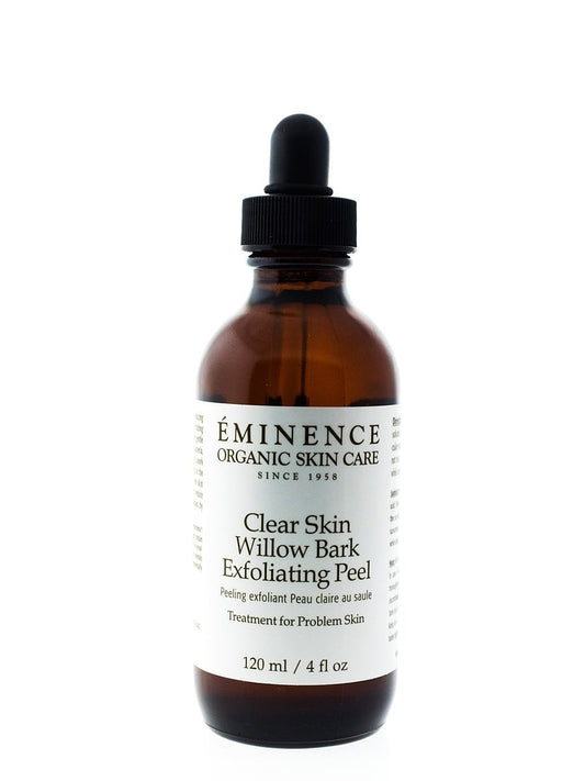 Eminence Organic Skincare Clear Skin Willow Bark Exfoliating Peel, 4 Ounce : Beauty & Personal Care