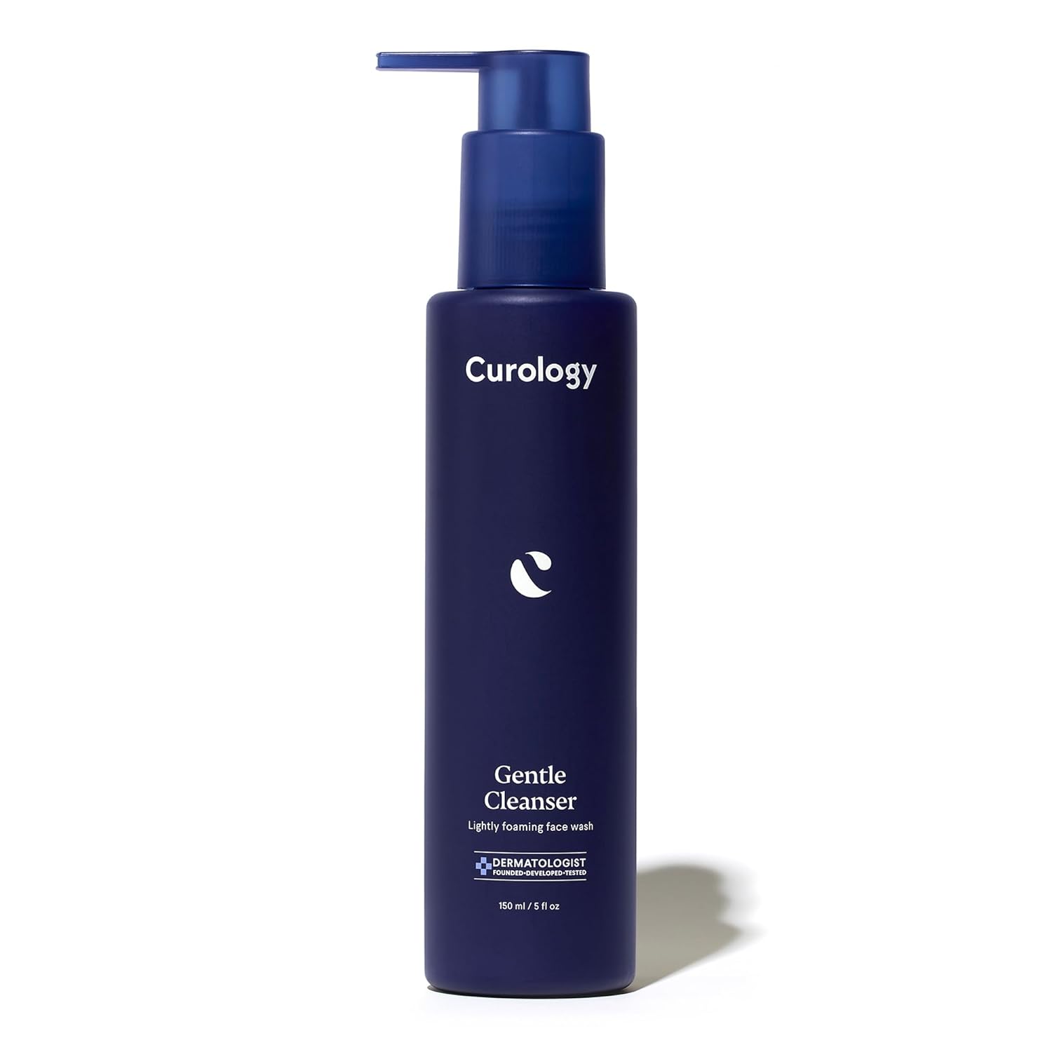 Curology Gentle Cleanser Face Wash, Lightly Foaming Hydrating Gel, For Sensitive, Dry Or Oily Skin Types, Fragrance Free Skin Care, 5 Fl Oz