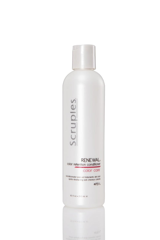 Scruples Color Renewal Hair Conditioner - Color Retention Conditioner for Color Treated Hair - UV Absorbers Ensure Protection from Sun-Fading & Elements - Gentle for All Hair Types (8.5 oz) : Beauty & Personal Care