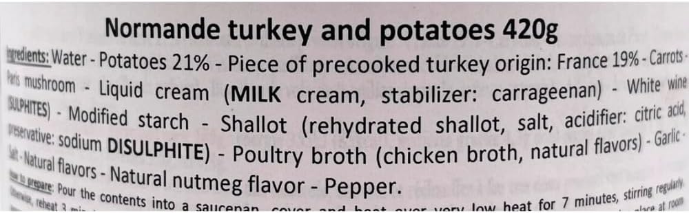 La Belle Chaurienne Turkey With Normandy Sauce 420G (1)
