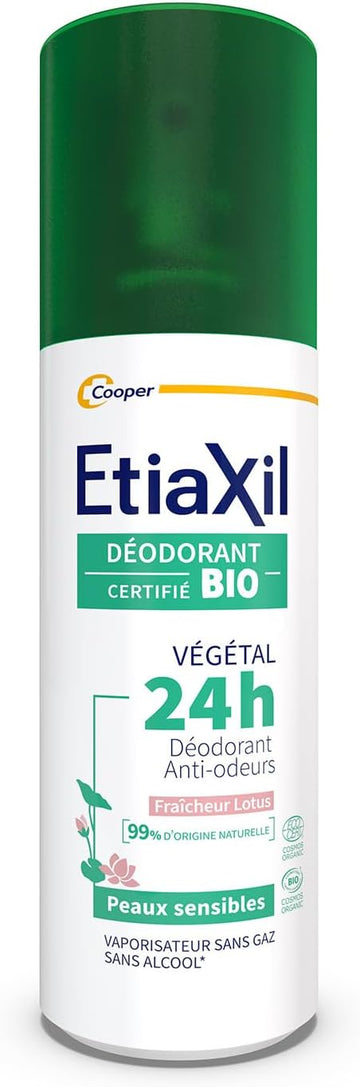 Etiaxil Organic 24H Vegetable Deodorant 100 Ml