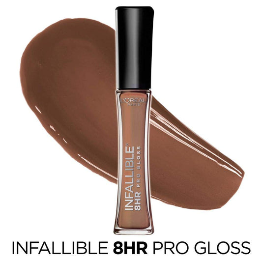 L’Oreal Paris Makeup Infallible 8 Hour Hydrating Lip Gloss, Dulce De Leche, 0.21 Fl Oz