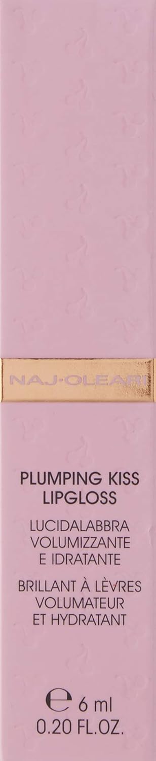 Naj-Oleari Plumping Kiss Lipgloss Lipstick Make-Up Face Woman 01 Crystal