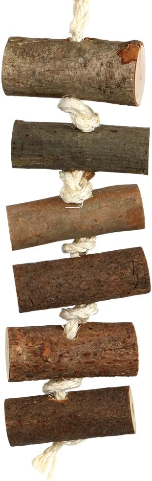 Naturals Log Block Stackers Parrot Toy - Medium