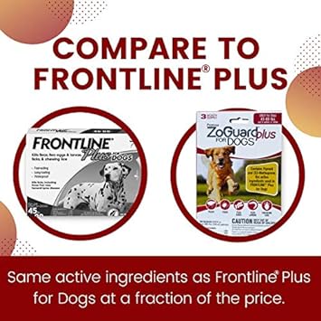 Plus Flea and Tick Prevention for Dogs (Large - 45-88 lb)