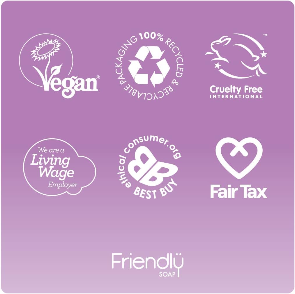 Friendly Soap Handmade Natural Lavender Soap - Relaxing, Indulgent, Exfoliating 95g : Amazon.co.uk: Beauty