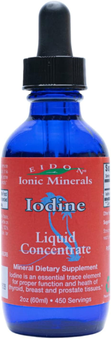 Eidon Ionic Minerals Potassium Iodide Supplement - Liquid Iodine Drops