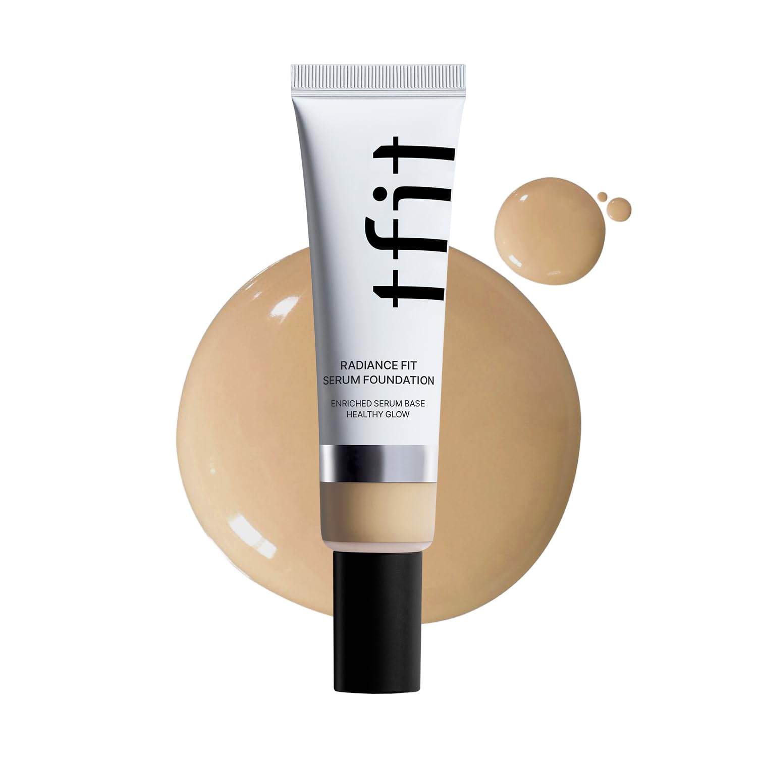 Radiance Fit Serum Foundation - Flawless Coverage, Dewy Finish, Long-Lasting, Lightweight, Korean Makeup,1.05 Oz. (W2.5 Honey, 1.05 Oz.)