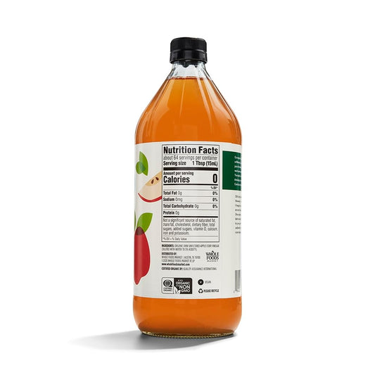 365 By Whole Foods Market, Vinegar Apple Cider Organic, 32 Fl Oz