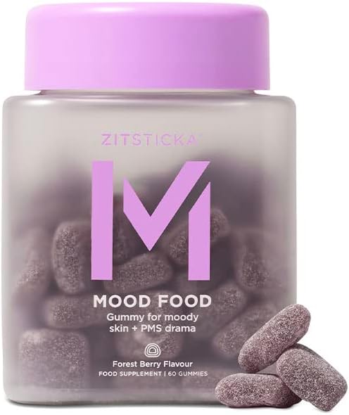ZitSticka Hormonal Support Supplement for Women - Mood Food 60 Gummies