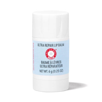 First Aid Beauty Ultra Repair Lip Balm – Instantly Hydrates To Leave Lips Soft, Supple + Plump – Concentrated Formula Of Botanical Oils, Butters + Waxes – 0.25 Oz