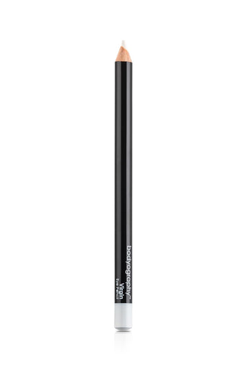 Bodyography Cream Eye Pencil, Midnight Blue - Navy Wooden Eyeliner For Eyes & Eyebrows, Long-Lasting Cruelty-Free Coconut Oil Cosmetic Liner